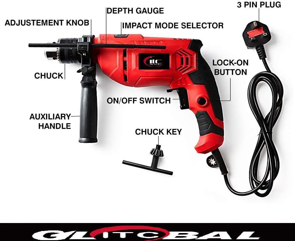 710W Electric Impact Drill -Powerful Power Tool
