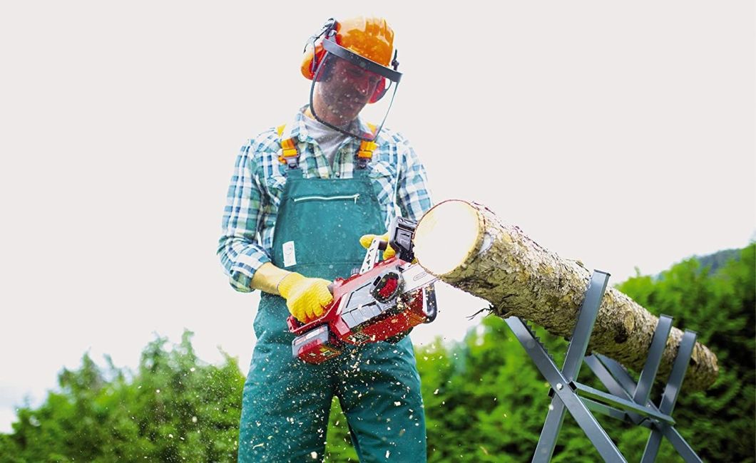 18V (20V Max) Lithium-Ion Battery Compatible Cordless/Electric Chainsaw-Garden Power Tools