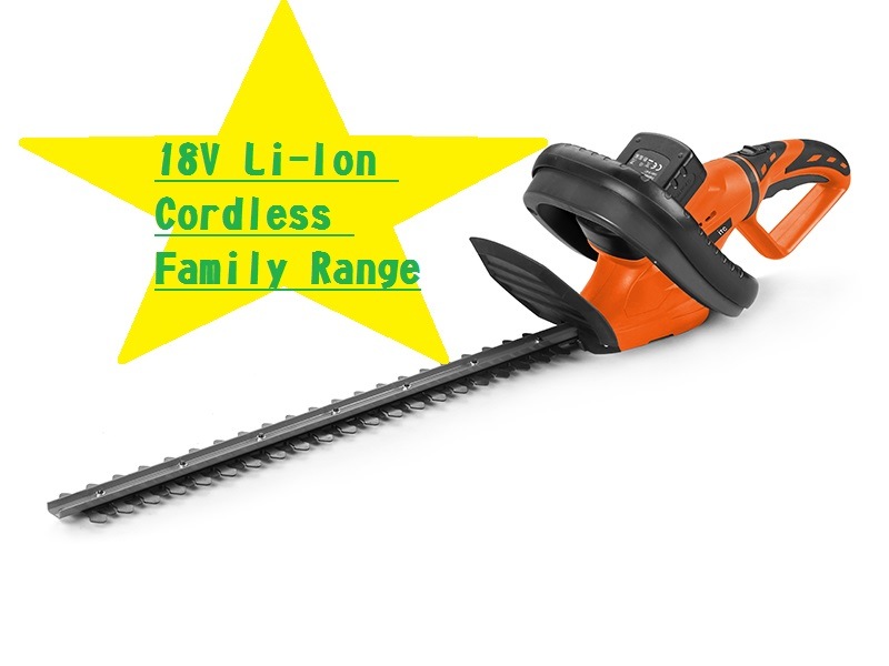 18V Powerful Lithium Battery Cordless Hedge Trimmer
