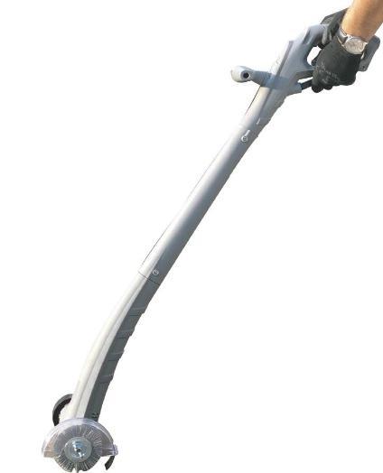 Electric Weed Cleaner/Patio Sweeper-Nylon&Metal Brushes Garden Power Tool