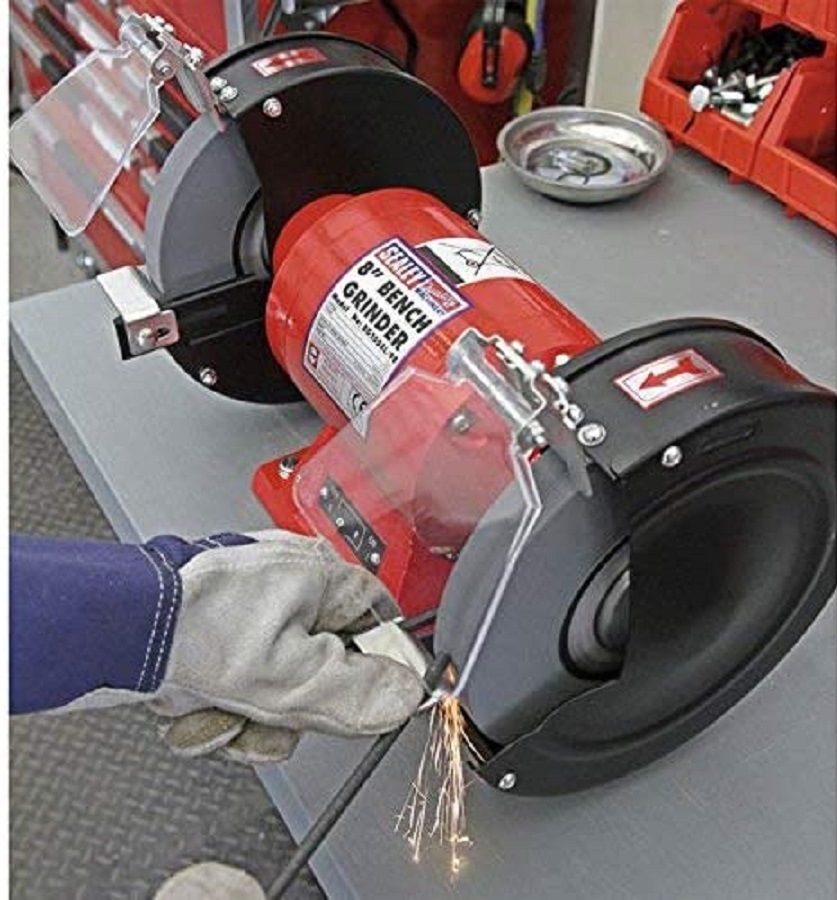 Powerful Electric Bench Grinder -250W Power Grinding Machine Tool