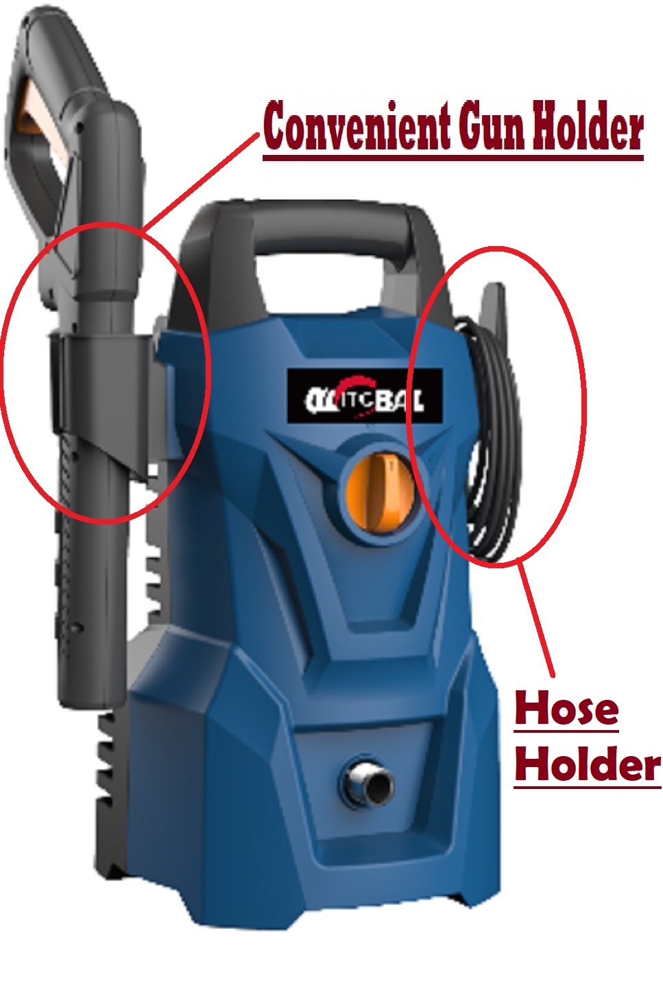 Professional-Electric High Pressure Washer/Cleaner-Garden Power Tools Machines