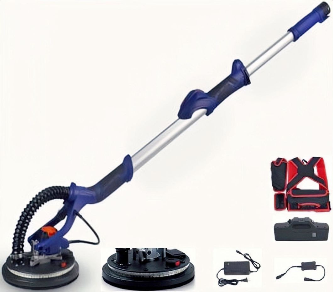 New-Brushless Motor Design-Li-ion Battery-Cordless/Wireless/Electric Drywall Sander/Wall Polisher-Polishing Construction Machine-Power Tools