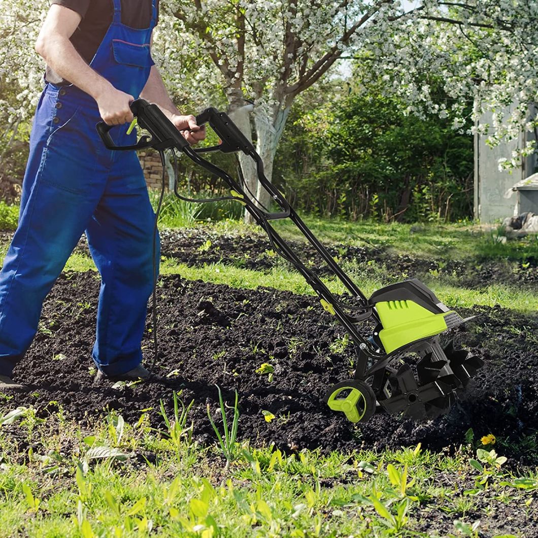 Most Popular-Bicycle Hande Design-Electric Cultivator/Tiller Farm/Garden Machine-Power Tools