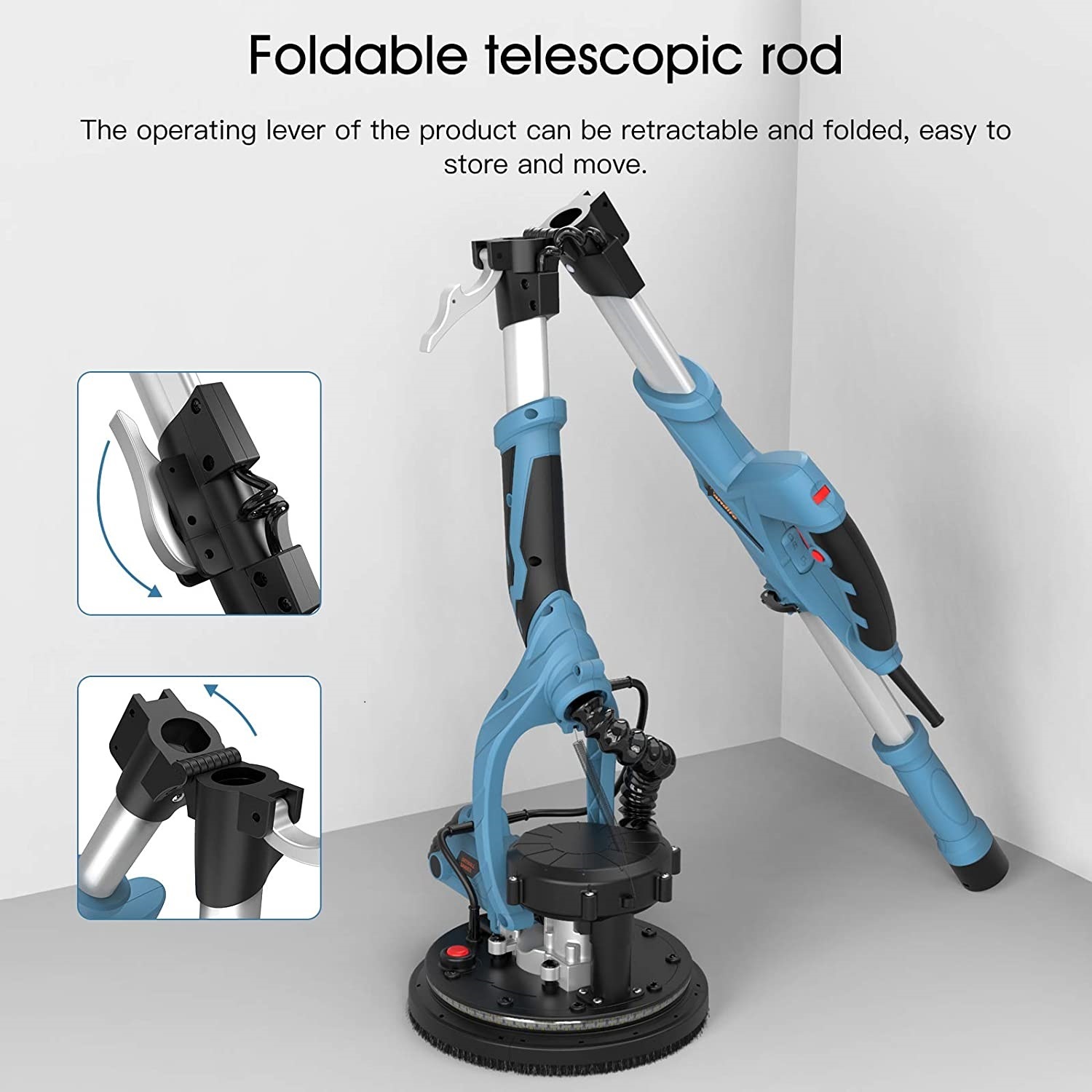 New Handle Design-Professional Electric-Drywall Sander/Wall Polisher-Polishing Machine-Power Tools