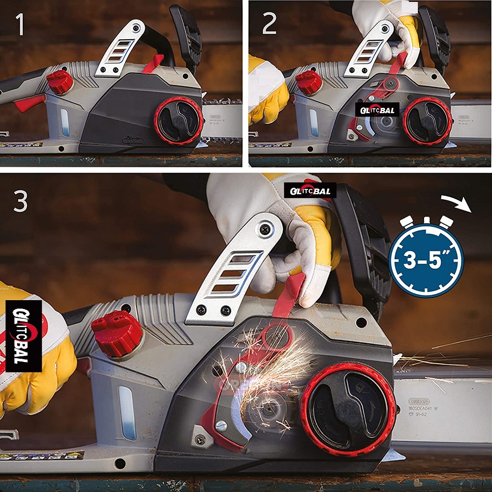 2400W Most Powerful Electric Garden Chainsaw-Wood/Tree/Branches Cutting-Power Tools