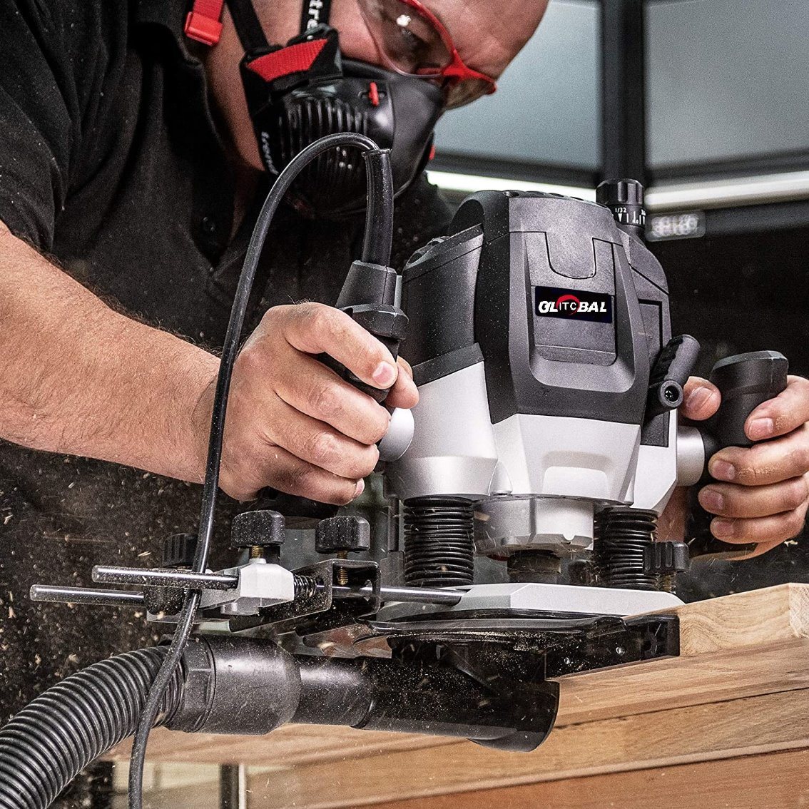 New Design-Electric Woodworking Routers-with Trimmer Base-Power Tool-Machine Routers