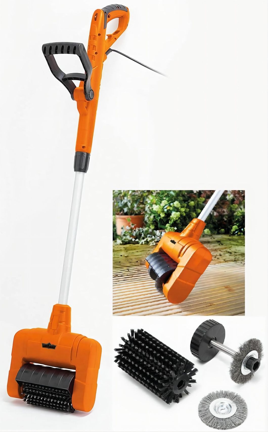 2022-Powerful Multi-Electric Power-Garden Machine Tools-Weed/Patio/Floor-Surface Sweeper/Cleaner