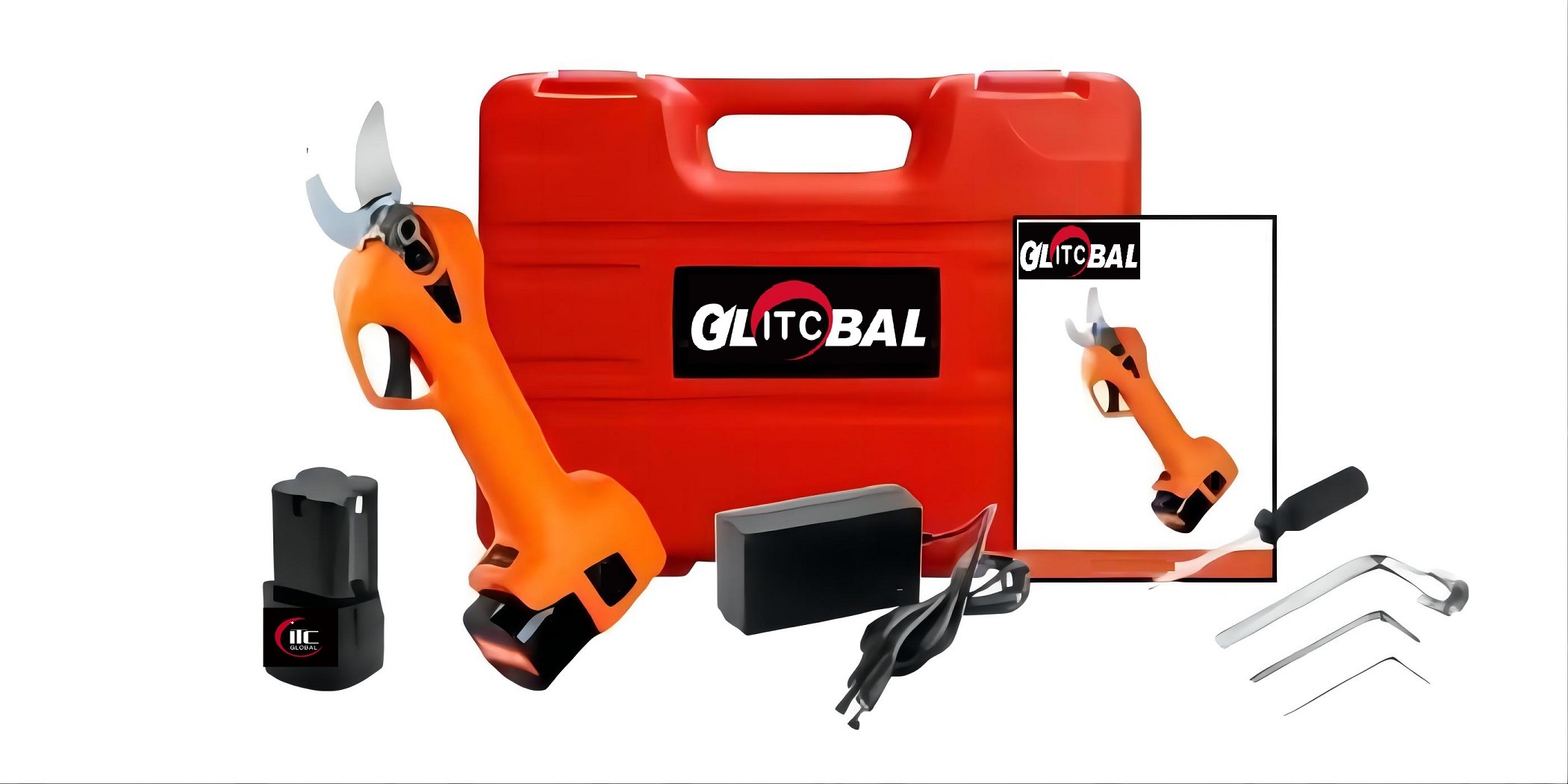 2022 Professional-DC21V Max-Plus Model-Brushless Motor-Li-ion-Battery-Cordless/Electric Farm/Garden/Fruits-Branchess Cutting-Power Tools-Pruner/Pruning Shears
