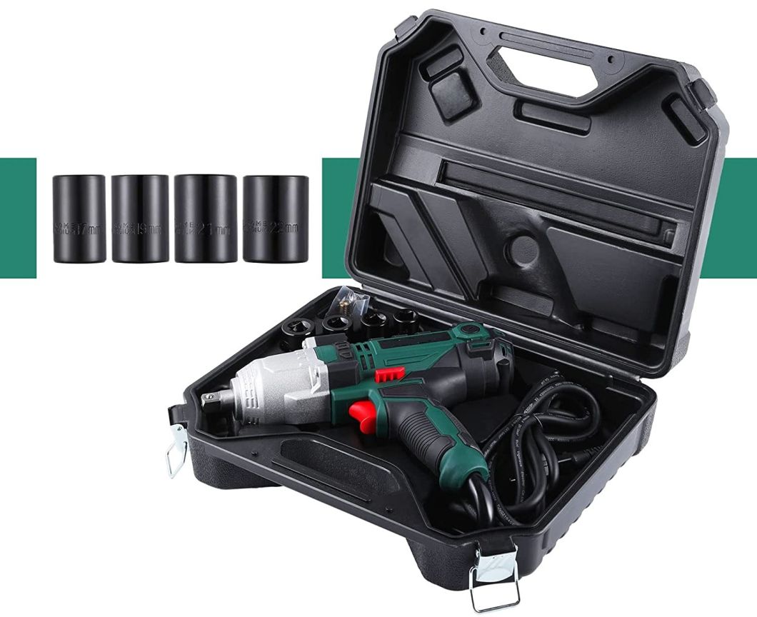 2022 New Arrival-100% Copper-Motor-Electric Power Tool Machines-Gun Style-Impact Wrench