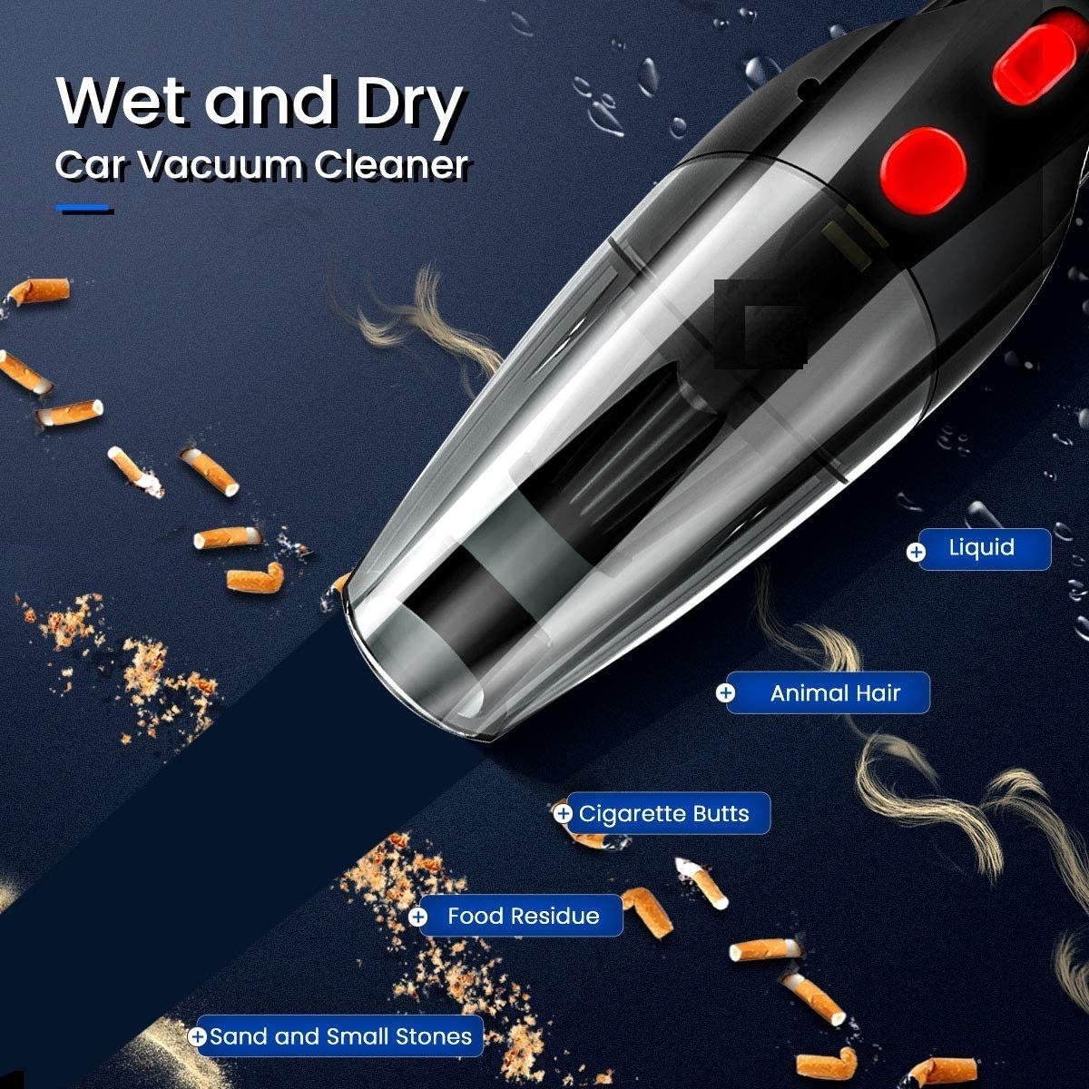 2021-New EU/Us-Patent Design-Car Cigar Lighter Plug-DC12V Electric-Vacuum Cleaner/Automobile Accessories-Power Tools
