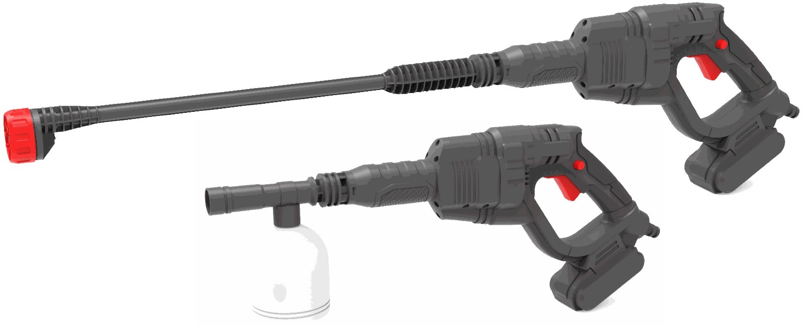 New-Radio Design-DC20V Li-ion Battery-Cordless/Electric-High Pressure Washer Machine-Cleaning Power Tools