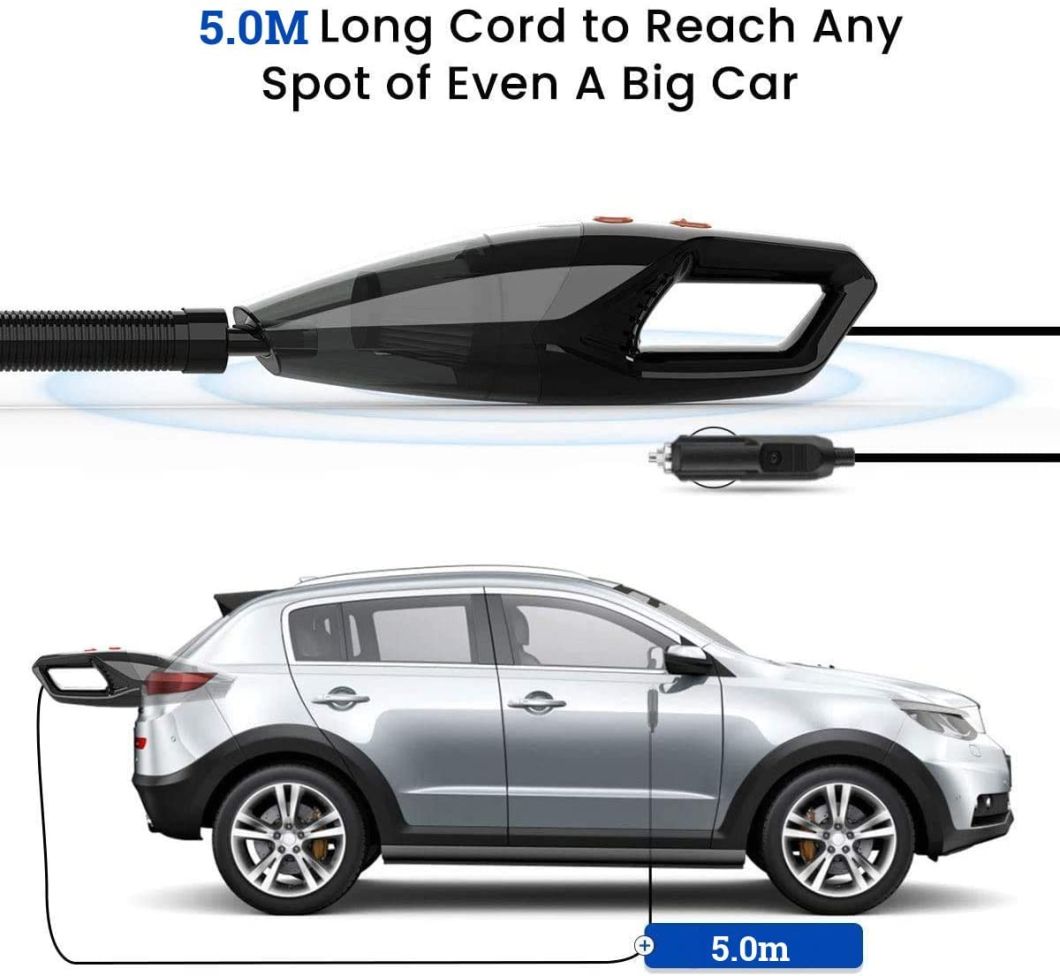 2022 New-Patent Design-Li-ion Battery-Cordless/Electric-Household/Car-Automobile Accessories-Vacuum Cleaners