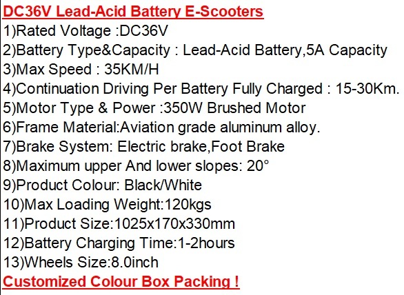 Top Quality-Manufacture Competition-Price-Battery/Electric-Bike/Vehicle/Scooters-Commuters/Sports...E-Scooters