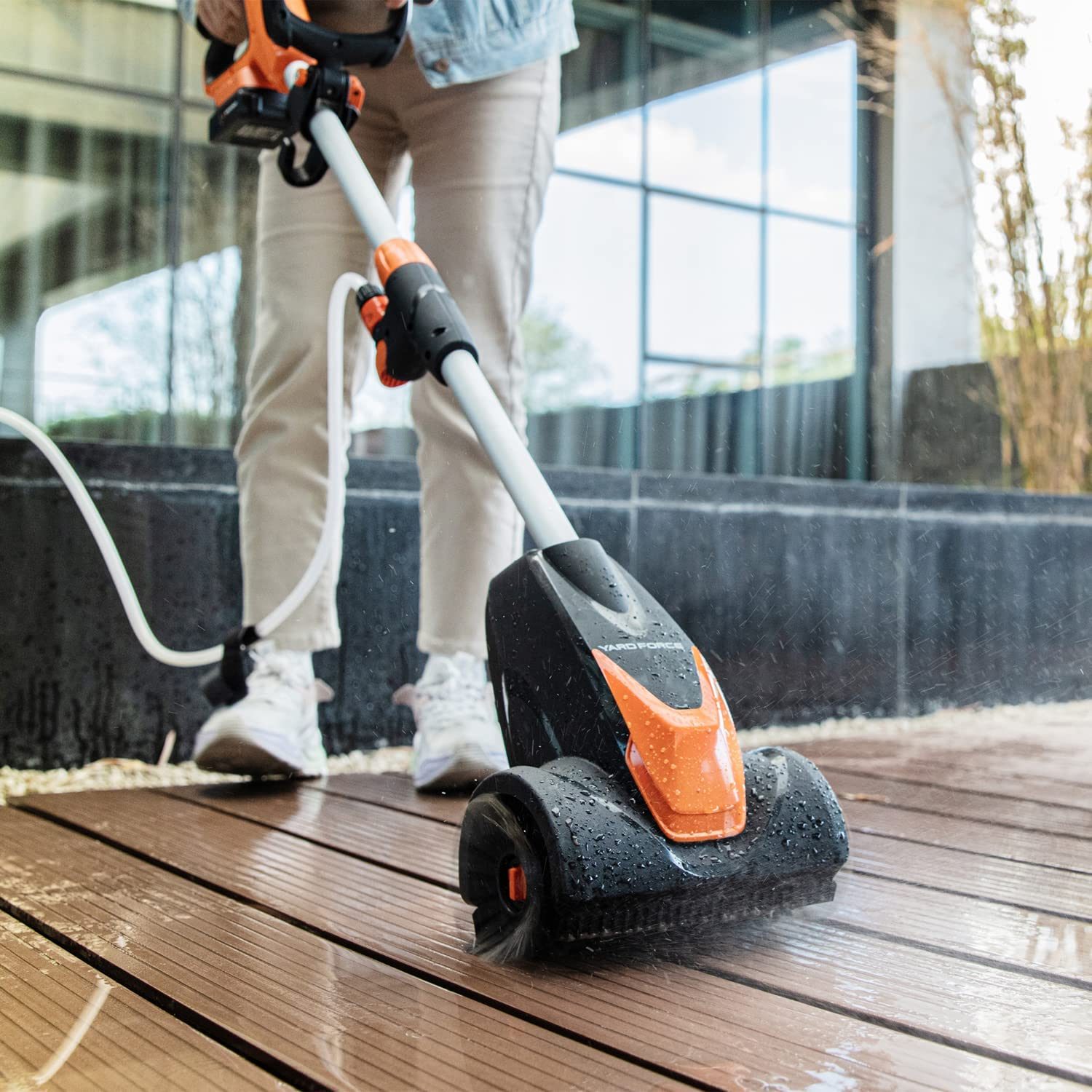 2022-New 20V Max-4ah Li-ion Battery-Cordless/Electric-Garden Power-Tool Machines-Multi Weed/Patio-Cleaner/Surface-Roller Sweeper/Cleaner